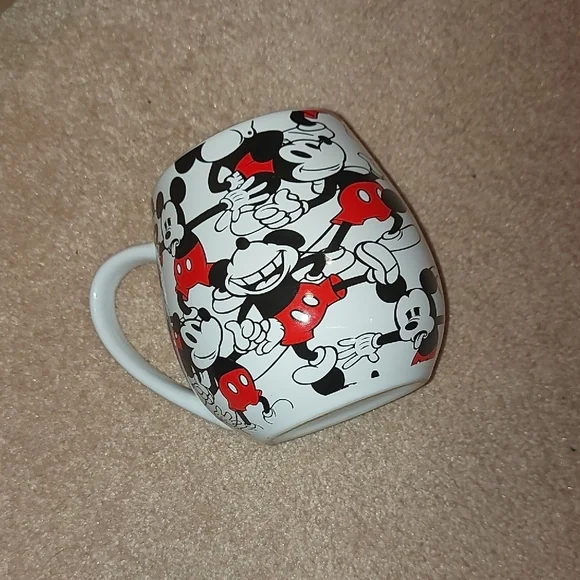 Disney Mickey Mouse White and Red Mug - Picture 2 of 5